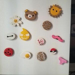 Clay Magnets